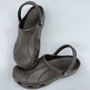 CROCS men's slip on loafers sandals w/ heel strap US Size 13